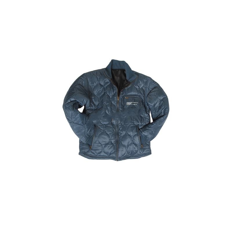 giacca in nylon impermeabile ed imbottita in piumino