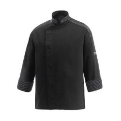 giacca unisex lux - 65% polyester - 35% cotton - black