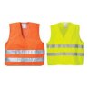 gilet alta visibilita con bande rifrangenti a norma ce