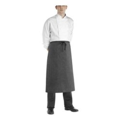 falda francese - 65% polyester - 35% cotton - grey mix