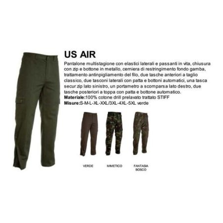 pantalone usair uomo, multistagione