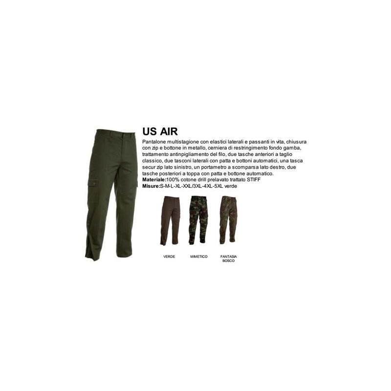 pantalone usair uomo, multistagione