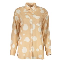 GANT CAMICIA MANICHE LUNGHE DONNA BEIGE