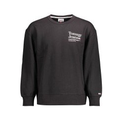 TOMMY HILFIGER FELPA SENZA ZIP UOMO NERO