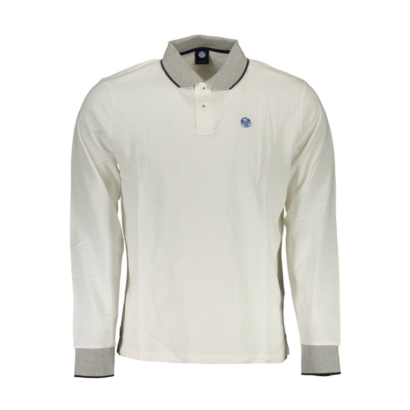 NORTH SAILS POLO MANICHE LUNGHE UOMO BIANCO