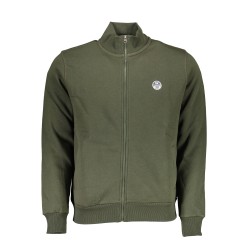 NORTH SAILS FELPA CON ZIP UOMO VERDE