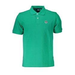 NORTH SAILS POLO MANICHE CORTE UOMO VERDE