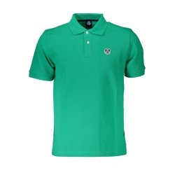 NORTH SAILS POLO MANICHE CORTE UOMO VERDE