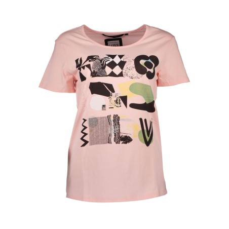 SILVIAN HEACH T-SHIRT MANICHE CORTE DONNA ROSA