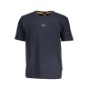 HUGO BOSS T-SHIRT MANICHE CORTE UOMO BLU
