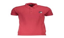 CAVALLI CLASS POLO MANICHE CORTE UOMO ROSSO