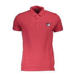 CAVALLI CLASS POLO MANICHE CORTE UOMO ROSSO