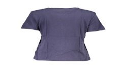 TOMMY HILFIGER T-SHIRT MANICHE CORTE DONNA BLU