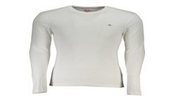 TOMMY HILFIGER T-SHIRT MANICHE LUNGHE UOMO BIANCO