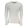 TOMMY HILFIGER T-SHIRT MANICHE LUNGHE UOMO BIANCO