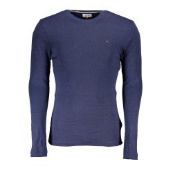 TOMMY HILFIGER T-SHIRT MANICHE LUNGHE UOMO BLU