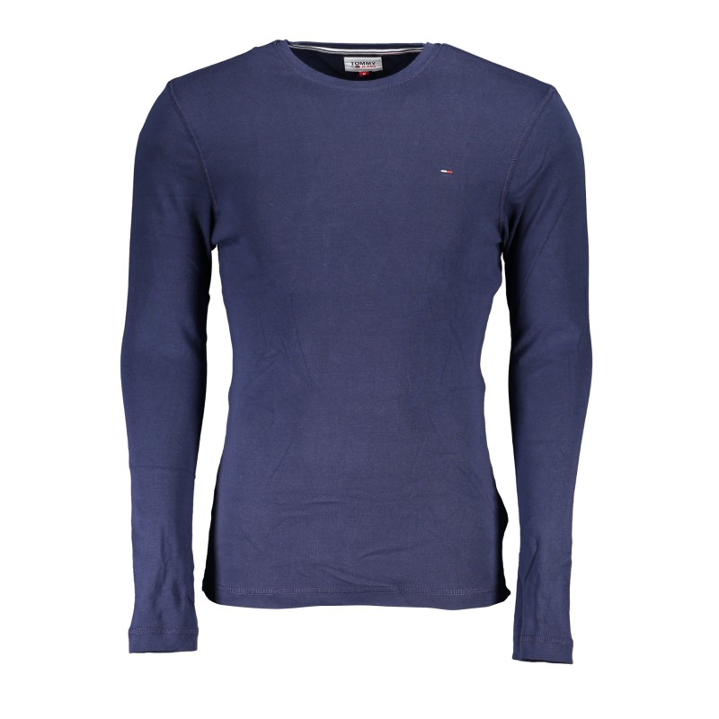 TOMMY HILFIGER T-SHIRT MANICHE LUNGHE UOMO BLU
