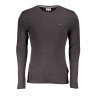 TOMMY HILFIGER T-SHIRT MANICHE LUNGHE UOMO NERO