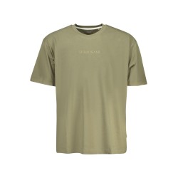 GUESS JEANS T-SHIRT MANICHE CORTE UOMO VERDE