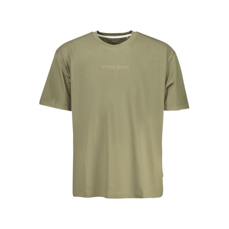 GUESS JEANS T-SHIRT MANICHE CORTE UOMO VERDE