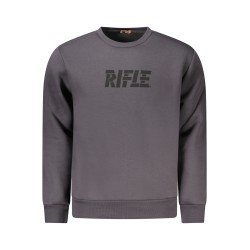 RIFLE FELPA SENZA ZIP UOMO GRIGIO