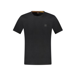 HUGO BOSS T-SHIRT MANICHE CORTE UOMO NERO