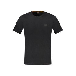 HUGO BOSS T-SHIRT MANICHE CORTE UOMO NERO