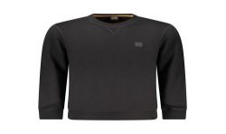 HUGO BOSS FELPA SENZA ZIP UOMO NERO