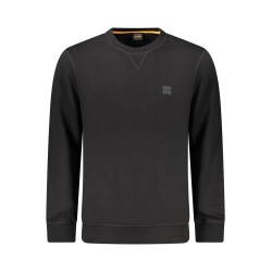 HUGO BOSS FELPA SENZA ZIP UOMO NERO