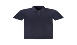 HUGO BOSS POLO MANICHE CORTE UOMO BLU