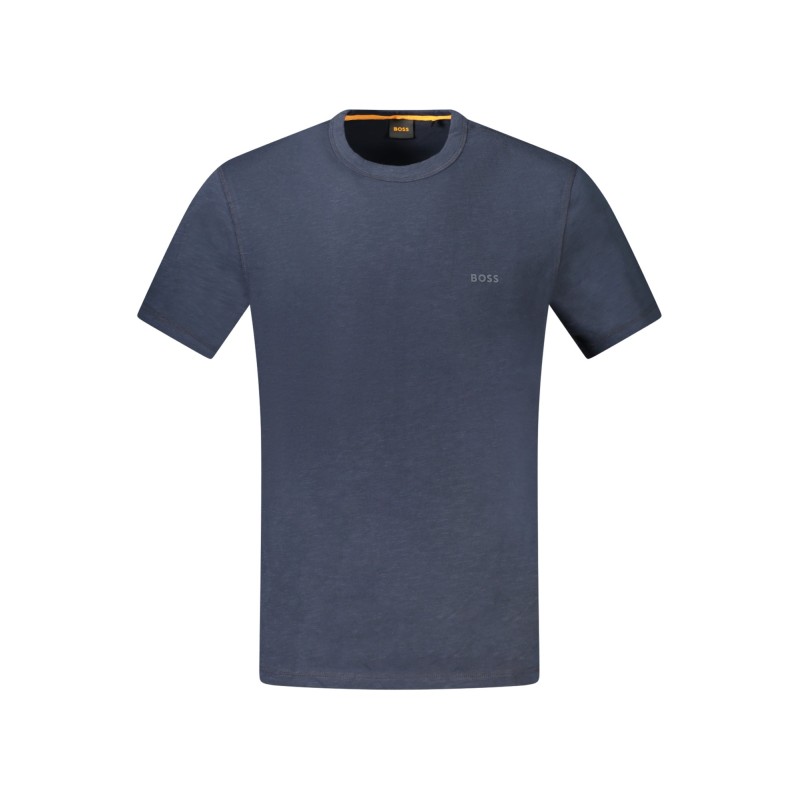 HUGO BOSS T-SHIRT MANICHE CORTE UOMO BLU