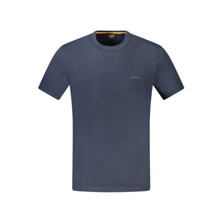 HUGO BOSS T-SHIRT MANICHE CORTE UOMO BLU