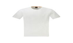 HUGO BOSS T-SHIRT MANICHE CORTE UOMO BIANCO