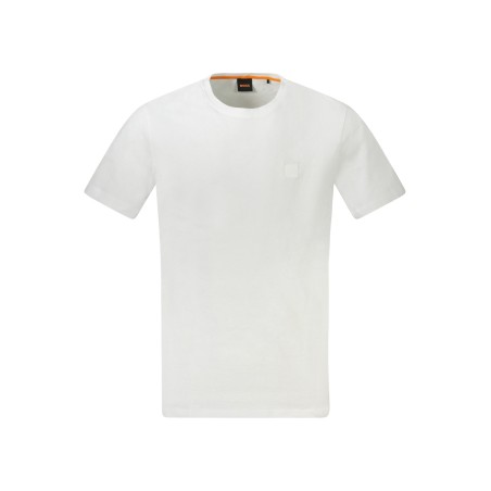 HUGO BOSS T-SHIRT MANICHE CORTE UOMO BIANCO