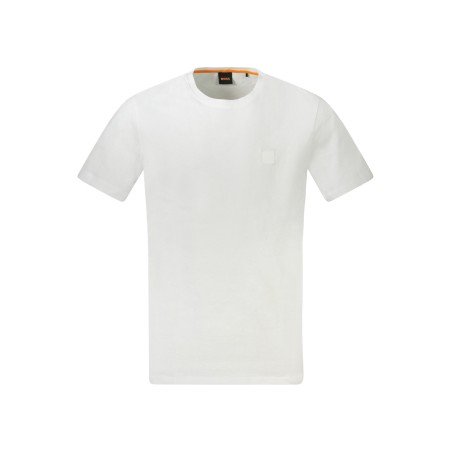 HUGO BOSS T-SHIRT MANICHE CORTE UOMO BIANCO
