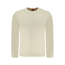 HUGO BOSS FELPA SENZA ZIP UOMO BEIGE