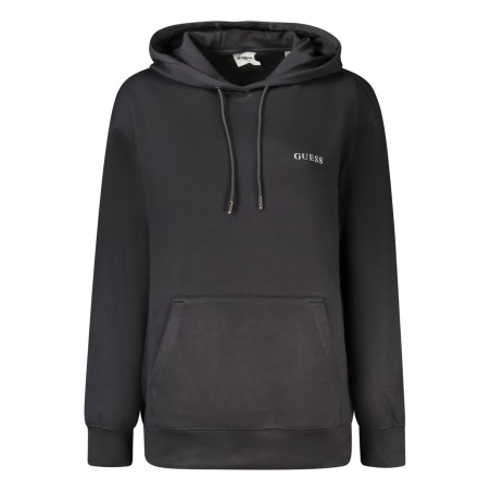 GUESS JEANS FELPA SENZA ZIP DONNA NERO