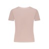 GUESS JEANS T-SHIRT MANICHE CORTE DONNA ROSA