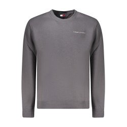 TOMMY HILFIGER FELPA SENZA ZIP UOMO GRIGIO