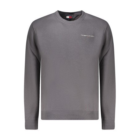 TOMMY HILFIGER FELPA SENZA ZIP UOMO GRIGIO