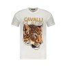 CAVALLI CLASS T-SHIRT MANICHE CORTE UOMO BIANCO