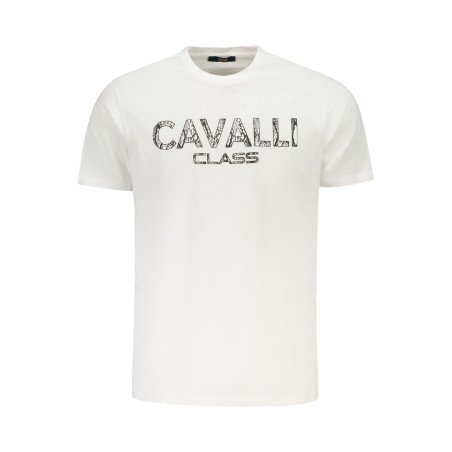 CAVALLI CLASS T-SHIRT MANICHE CORTE UOMO BIANCO