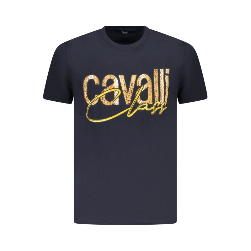 CAVALLI CLASS T-SHIRT MANICHE CORTE UOMO BLU