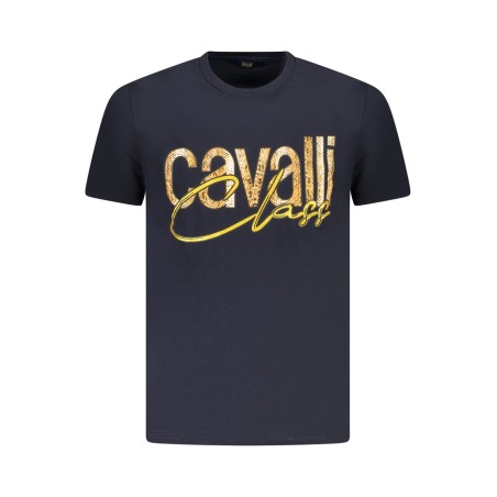 CAVALLI CLASS T-SHIRT MANICHE CORTE UOMO BLU