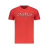 CAVALLI CLASS T-SHIRT MANICHE CORTE UOMO ROSSO