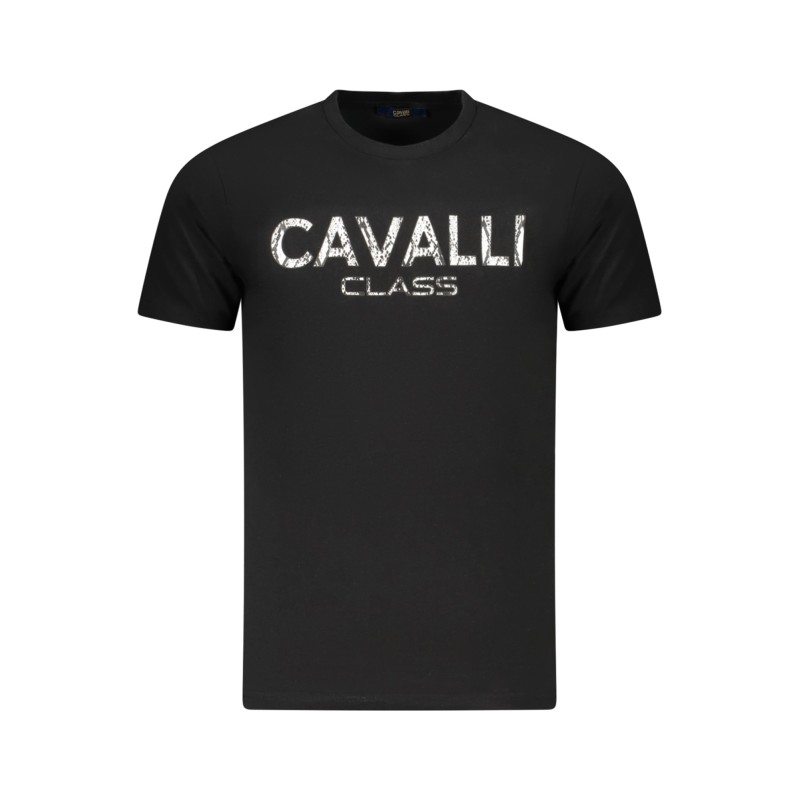 CAVALLI CLASS T-SHIRT MANICHE CORTE UOMO NERO