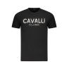 CAVALLI CLASS T-SHIRT MANICHE CORTE UOMO NERO
