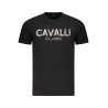 CAVALLI CLASS T-SHIRT MANICHE CORTE UOMO NERO