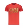 CAVALLI CLASS T-SHIRT MANICHE CORTE UOMO ROSSO