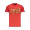 CAVALLI CLASS T-SHIRT MANICHE CORTE UOMO ROSSO